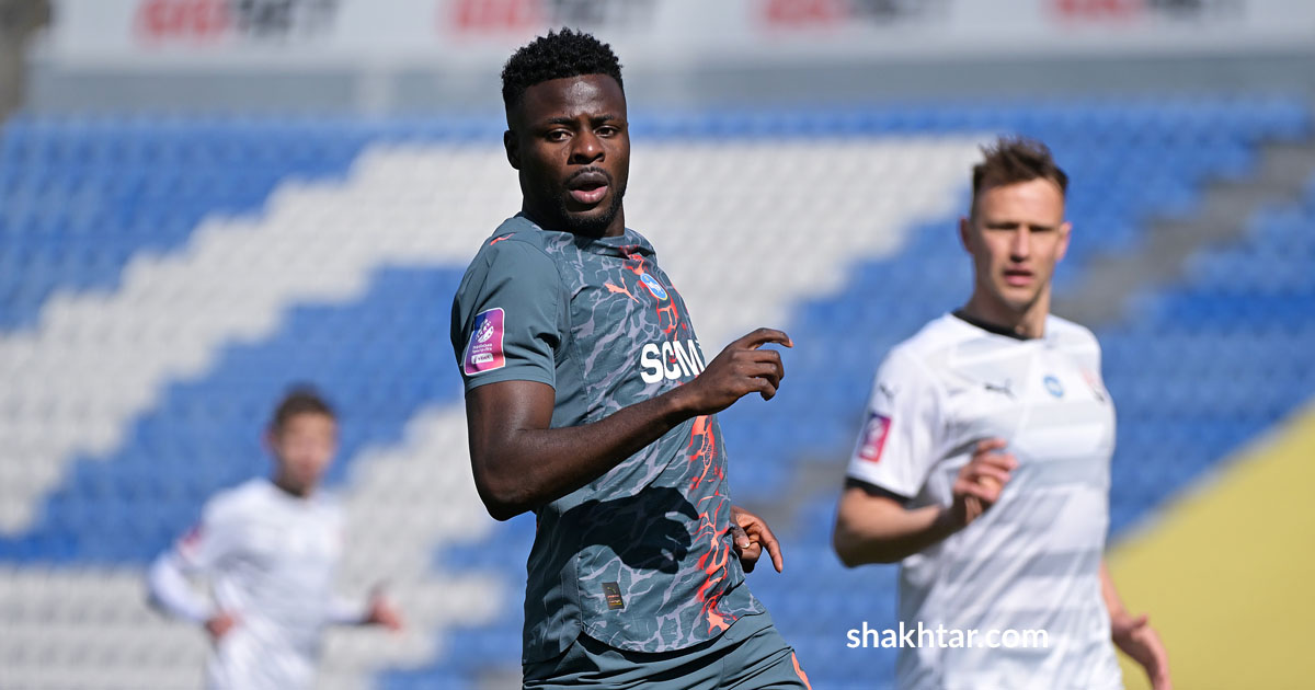 Проспер Оба забив перший м'яч за Шахтар