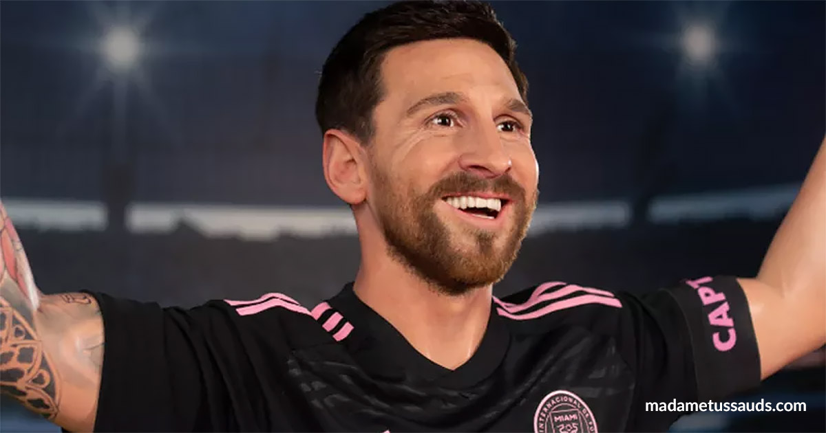 Lionel Messi wax figure