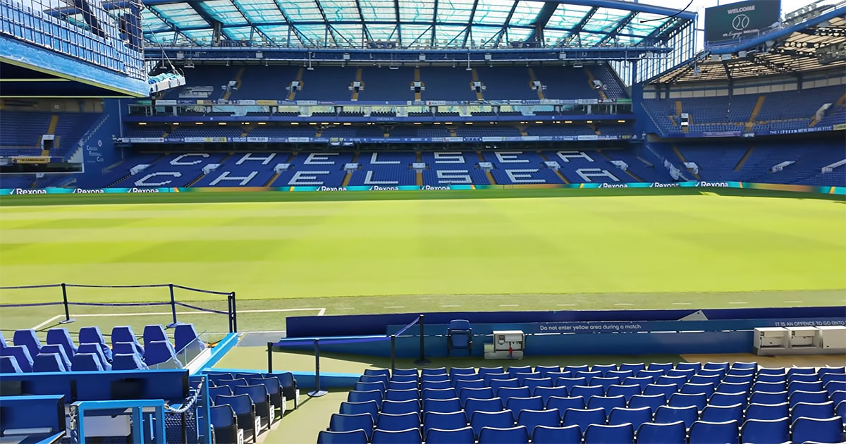 Stamford Bridge is one of England's most iconic football grounds