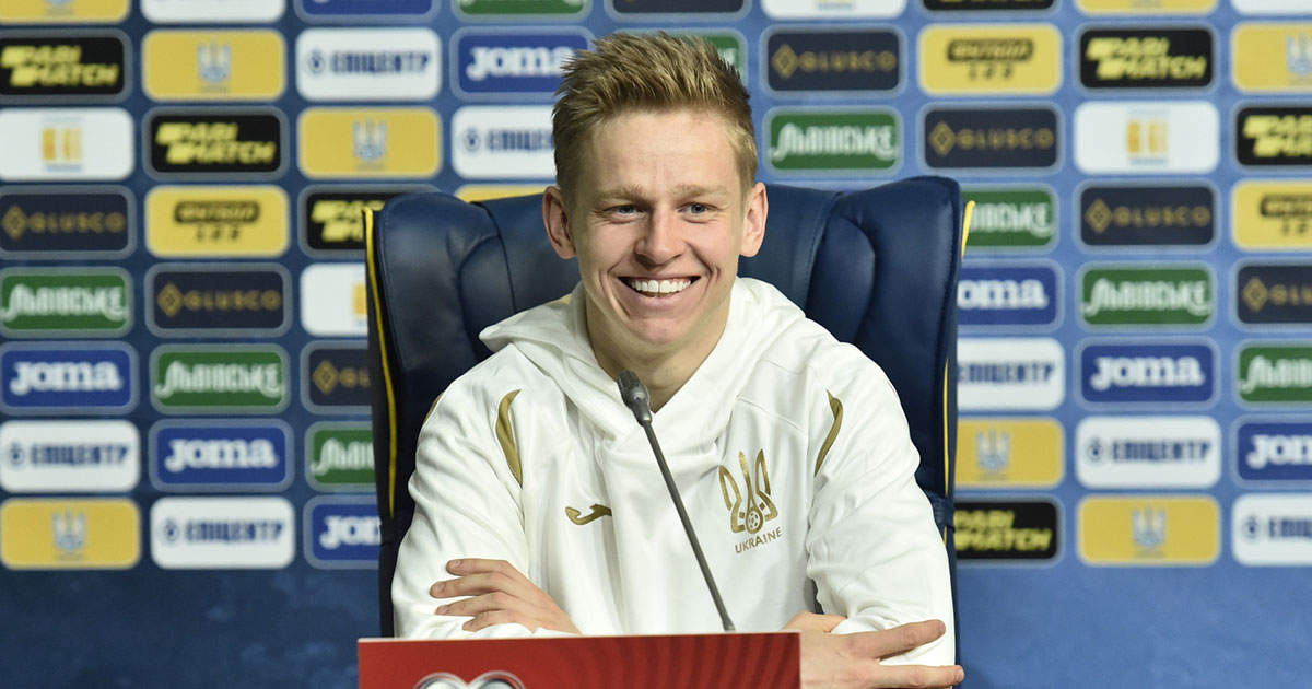Zinchenko spoke about the mood in the team before the match against Slovakia