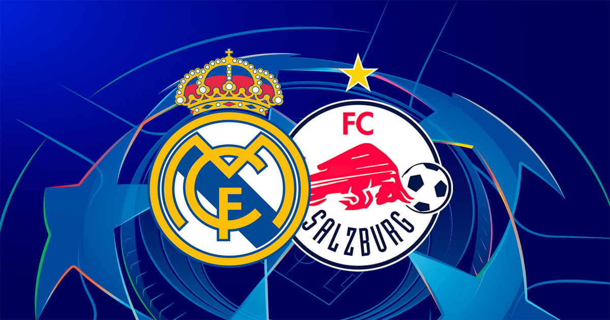 Real Madrid vs Salzburg 5:1