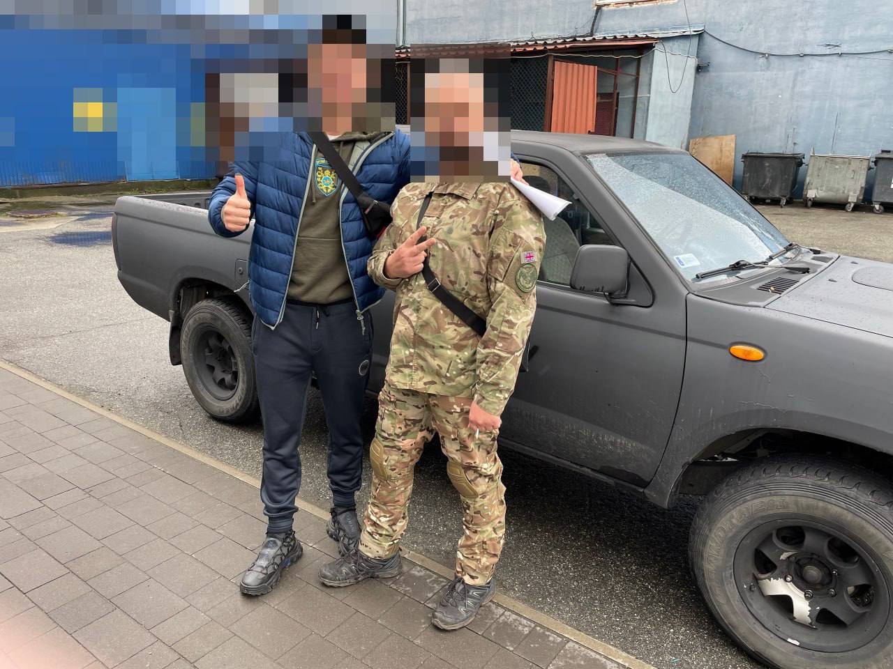 Автомобиль вторжение в зону