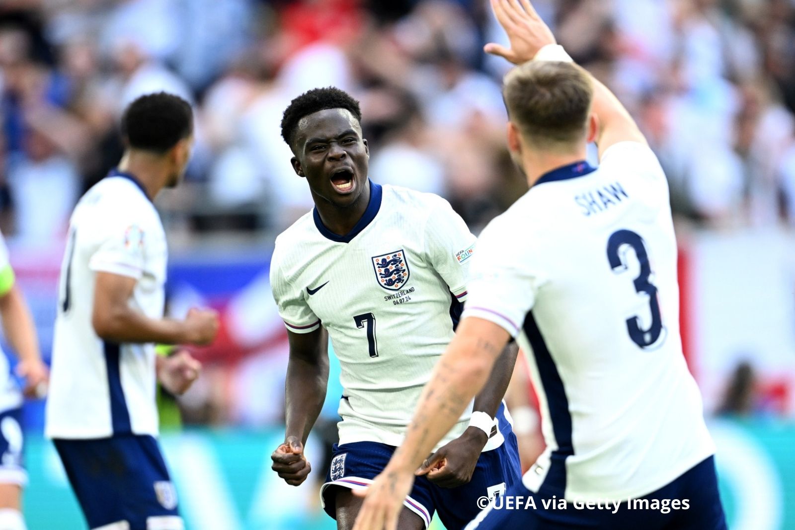 England - Switzerland 1:1