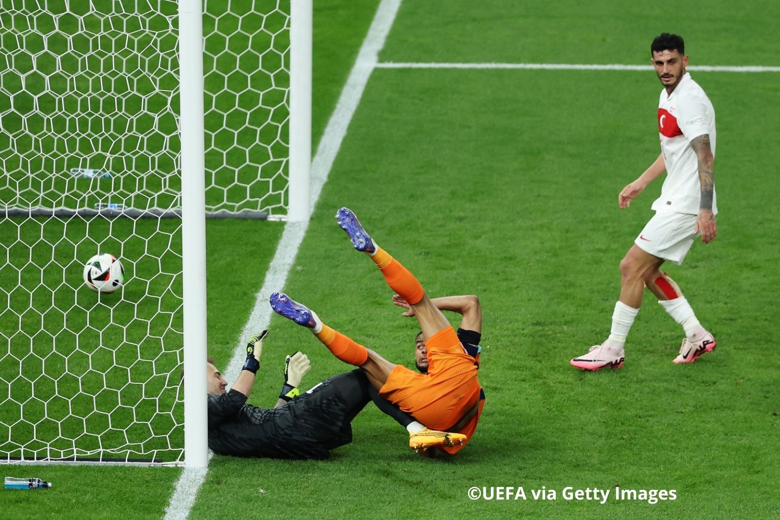 Gakpo scores the winning goal that took the Netherlands to the semi-finals of Euro 2024